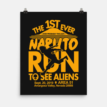 Naruto Run for Aliens (Online Order Only)