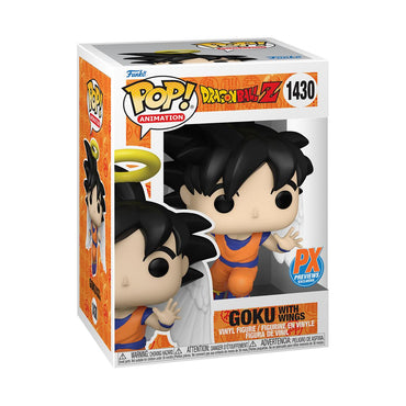 Funko POP! Dragon Ball Z - Goku with Wings Figure #1430 Preview Exclusives (PX) (ONLINE ORDER ONLY)