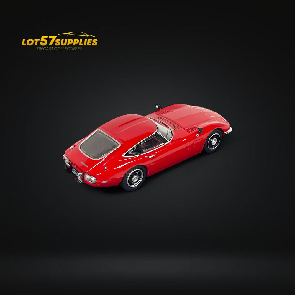 Inno64 Toyota 2000GT (MF10) in Red 1:64 (ONLINE ORDER ONLY)