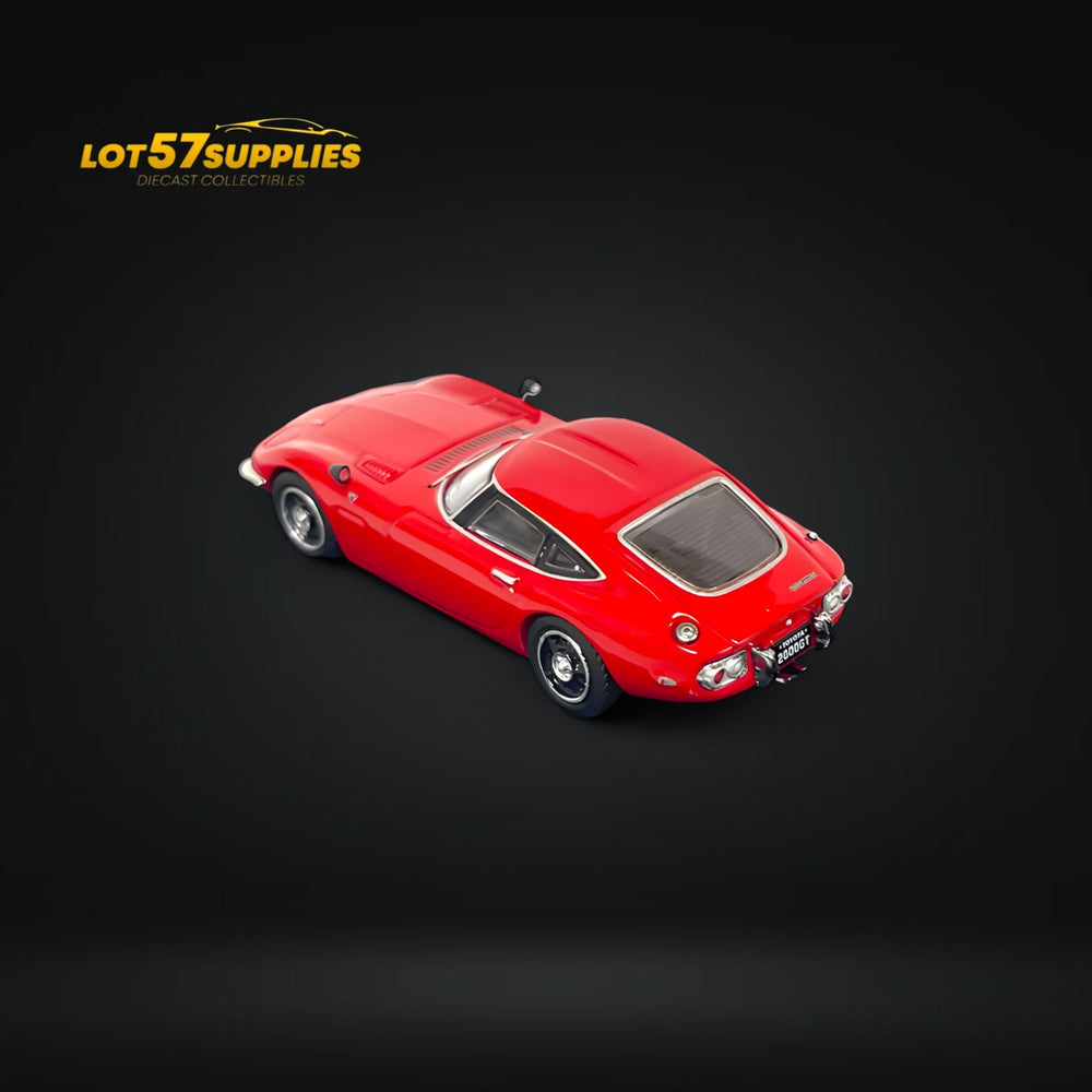 Inno64 Toyota 2000GT (MF10) in Red 1:64 (ONLINE ORDER ONLY)
