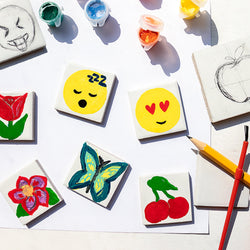 Magnetic Mini Tile Art - Make Your Own Paint Art Craft Set for Kids (ONLINE ORDER ONLY)