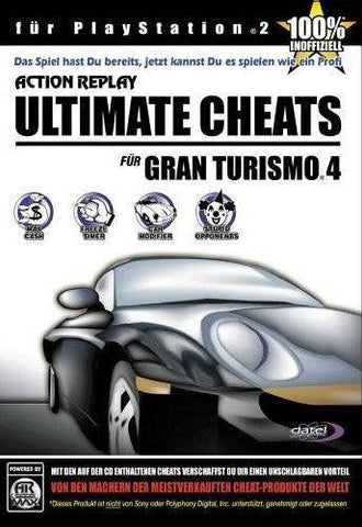 Action Replay Ultimate Codes for use with Gran Turismo 4 (Playstation 2) (Online Only)