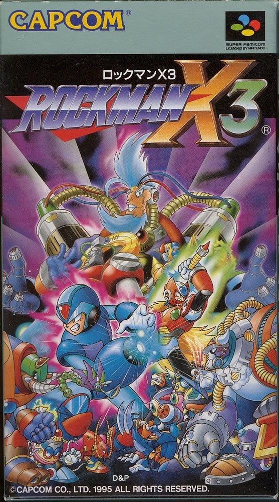Rockman X3 (Mega Man X3) [Japan Import] (Super Famicom) (ONLINE ORDER ONLY)