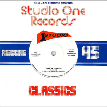 Carlton And The Shoes - Love Me Forever / Never Let Go (RED VINYL) [Vinyl]