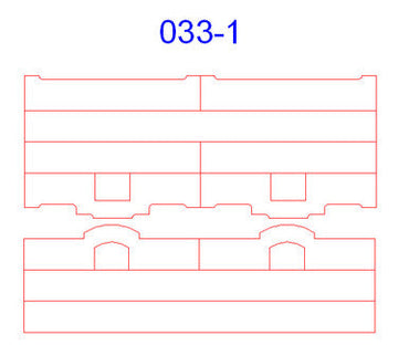 Compound Walls - 28MMDF033-1 (Online Order Only)