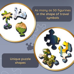 Trefl Wood Craft 501 Piece Wooden Puzzle - Summer Haven (ONLINE ORDER ONLY)