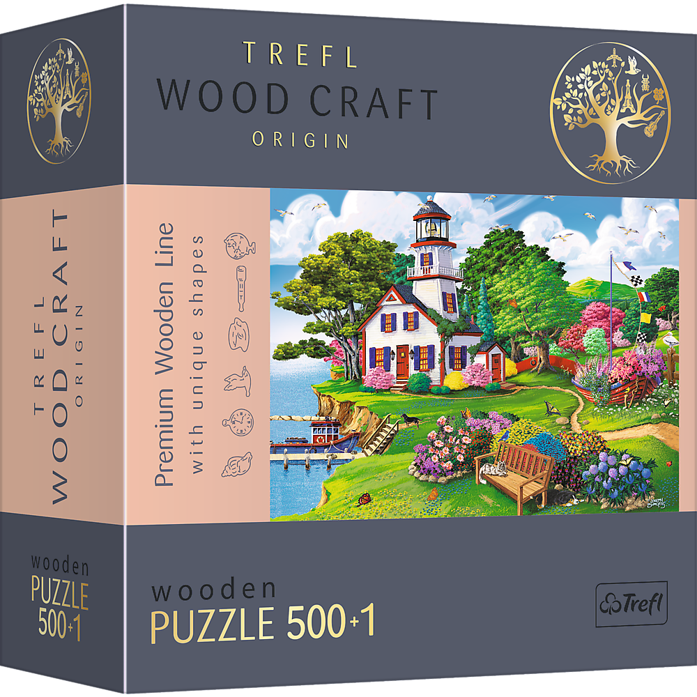 Trefl Wood Craft 501 Piece Wooden Puzzle - Summer Haven (ONLINE ORDER ONLY)