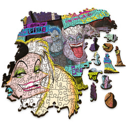 Trefl Wood Craft 1000 Piece Wooden Puzzle - Disney's Villains (ONLINE ORDER ONLY)