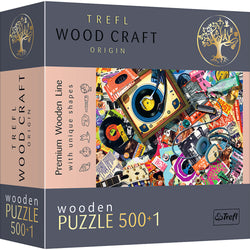 Trefl Wood Craft 501 Piece Wooden Puzzle - In the World of Music (ONLINE ORDER ONLY)