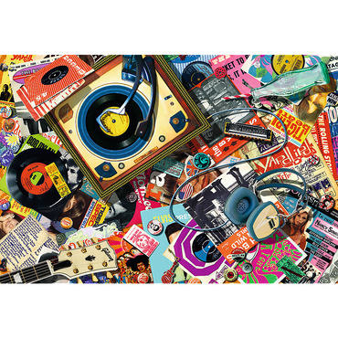 Trefl Wood Craft 501 Piece Wooden Puzzle - In the World of Music