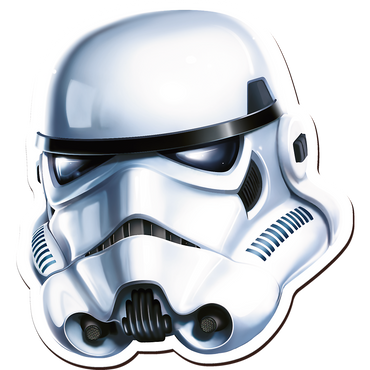 Trefl Wood Craft 160 Piece Wooden Puzzle - Star Wars - Stormtrooper's Helmet