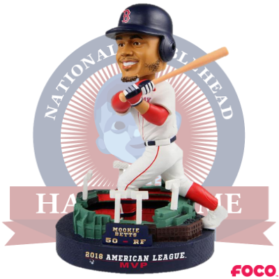 Mookie Betts Boston Red Sox 2018 AL MVP Bobblehead (ONLINE ORDER ONLY)