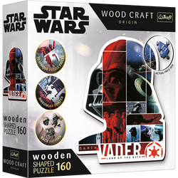 Trefl Wood Craft 160 Piece Wooden Puzzle - Star Wars - Darth Vader