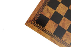 Chess Board - Faux Leather - Old Map Design (ONLINE ORDER ONLY)