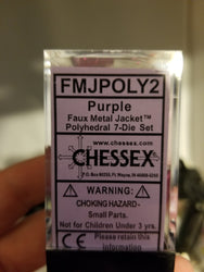 Faux Metal Jacket Purple (Online Only)
