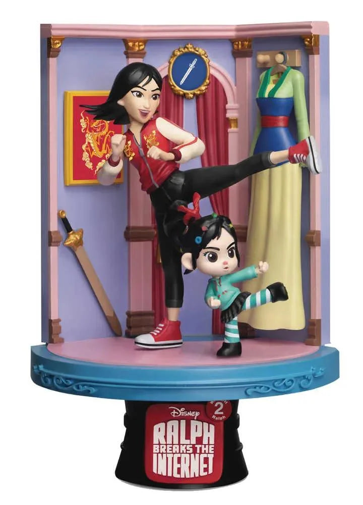 Wreck-It Ralph 2 Ds-054 Mulan D-Stage Series 6in Statue - Anime Imports LLC