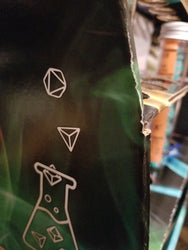 29977 Lab Dice Tube Display (Online Only)