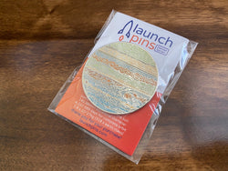 Jupiter Hard Enamel Pin (ONLINE ORDER ONLY)