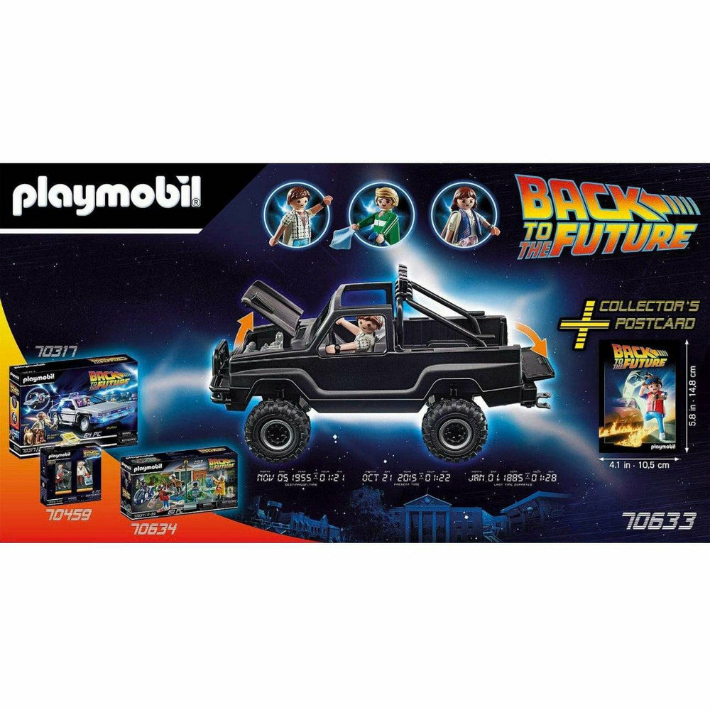 Playmobil Back to the Future 35-piece 1985 Marty's Pickup Truck playset (ONLINE ORDER ONLY)