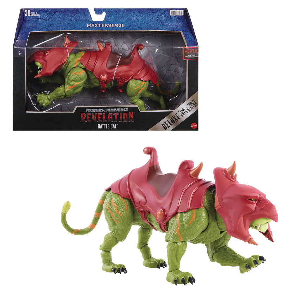 Masters of the Universe Masterverse Revelation BattleCat Deluxe Action Figure (Online Order Only)