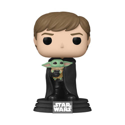 Star Wars: The Mandalorian Luke with Child #482 Pop! Vinyl Figure (Online Order Only)