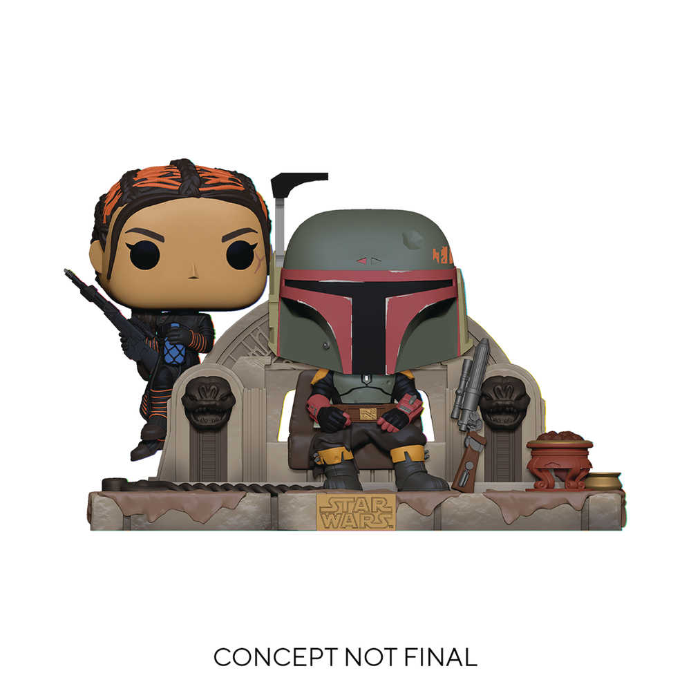 Pop! Moment: Star Wars The Mandalorian - Boba Fett & Fennec Shand Vinyl Figure (Online Order Only)