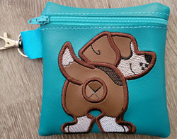 Beagle Poop Bag Pouch - gift for dog lover - Gift for Dog Walker - veterinarian - dog breed - dog groomer - Beagle Butt (ONLINE ORDER ONLY)