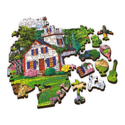 Trefl Wood Summer Haven 500 +1 Wooden Puzzle (ONLINE ORDER ONLY)
