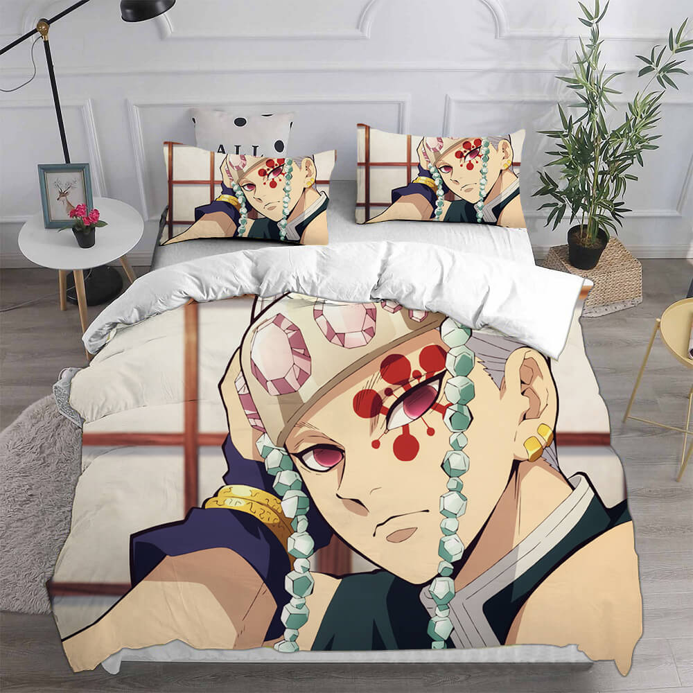 2021 Demon Slayer Kimetsu no Yaiba Bedding Set Duvet Covers Quilt Sets (Online Order Only)
