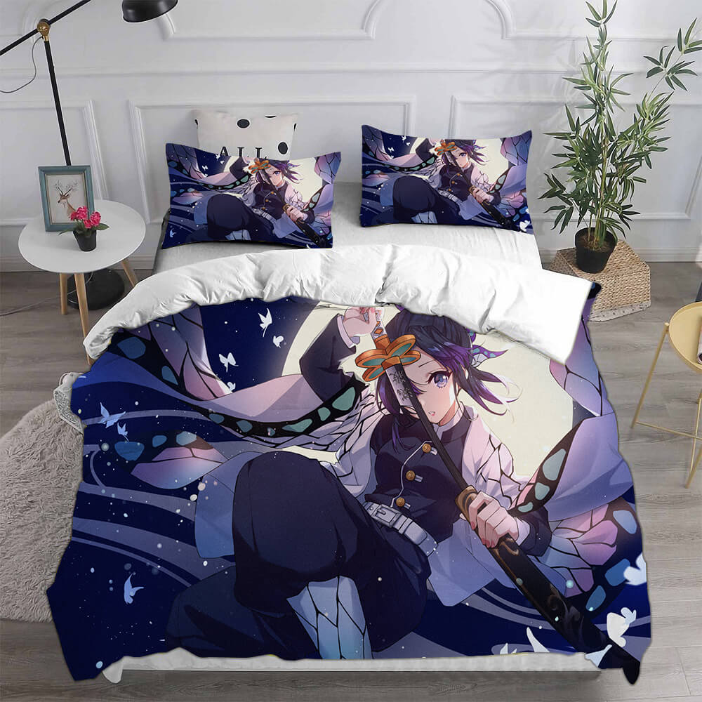 2021 Demon Slayer Kimetsu no Yaiba Bedding Set Duvet Covers Quilt Sets (Online Order Only)