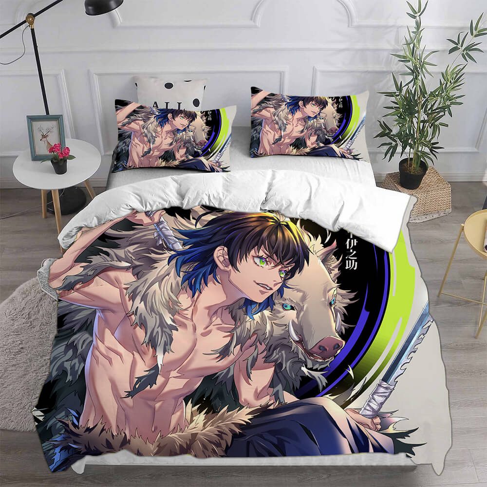 2021 Demon Slayer Kimetsu no Yaiba Bedding Set Duvet Covers Quilt Sets (Online Order Only)