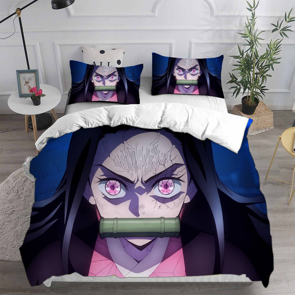 2021 Demon Slayer Kimetsu no Yaiba Bedding Set Duvet Covers Quilt Sets (Online Order Only)