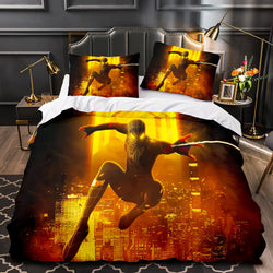 2021 Spider-Man No Way Home Bedding Set Duvet Cover Quilt Bed Sets (Online Order Only)