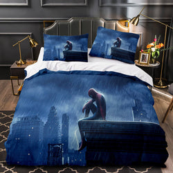2021 Spider-Man No Way Home Bedding Set Duvet Cover Quilt Bed Sets (Online Order Only)