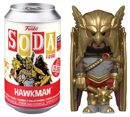 Funko Soda Hawkman*/13000 (sealed) (ONLINE ORDER ONLY)
