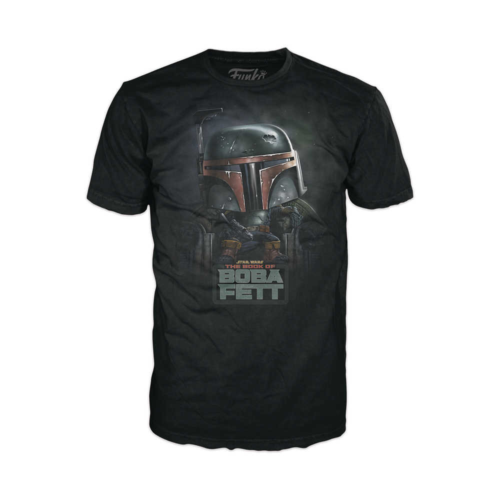 Star Wars May the 4th Boba Fett Adult Boxed Gray Pop! T-Shirt (Online Order Only)