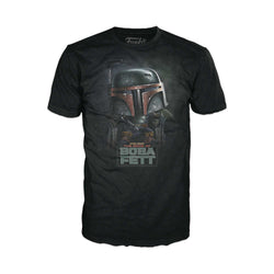 Star Wars May the 4th Boba Fett Adult Boxed Gray Pop! T-Shirt (Online Order Only)