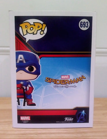 Marvel Funko Pop - Captain America (Collector Corps) (ONLINE ORDER ONLY)