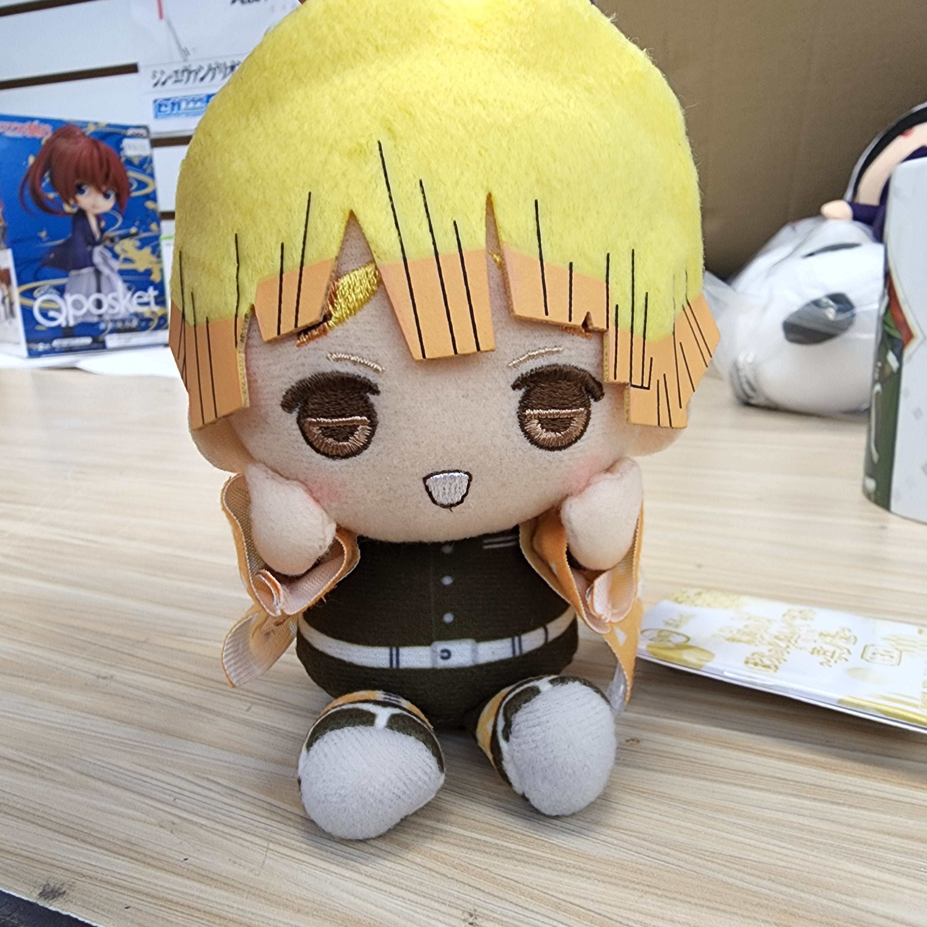 Demon Slayer Kimetsu No Yaiba Bofuto Meigurumi Plush Zenitsu Agatsuma (Japanese Market) (ONLINE ORDER ONLY)