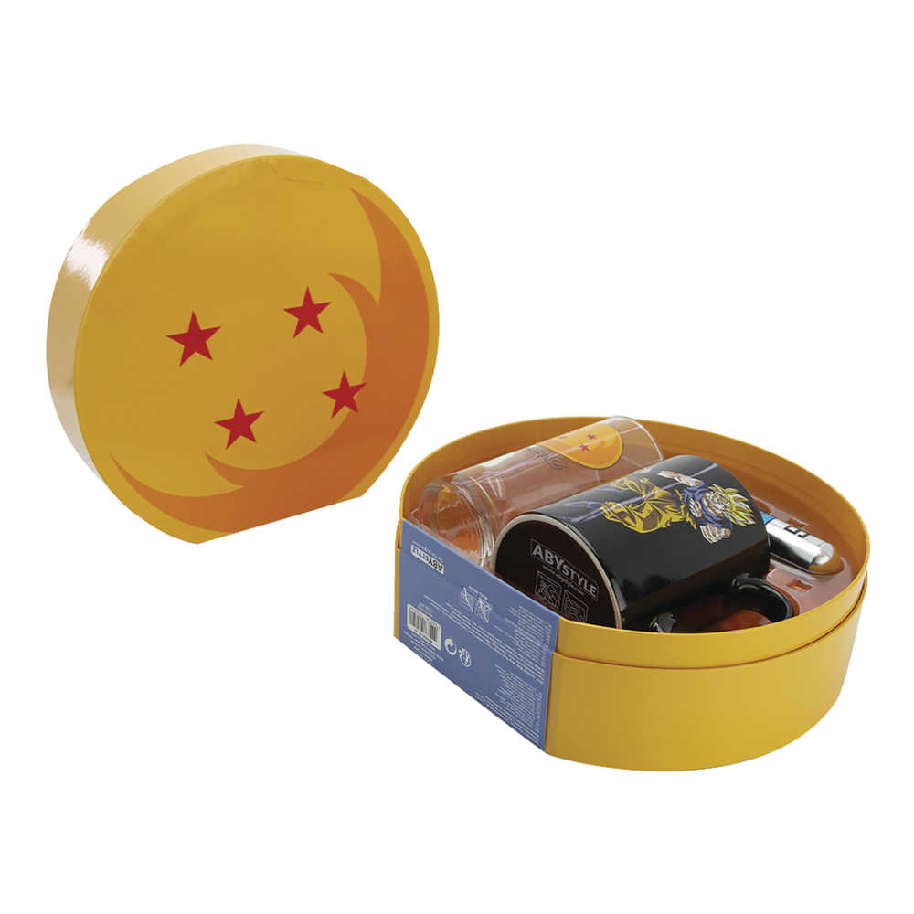 Dragon Ball Z 7pc Arcylic Dragon Balls & Radar Tin Set