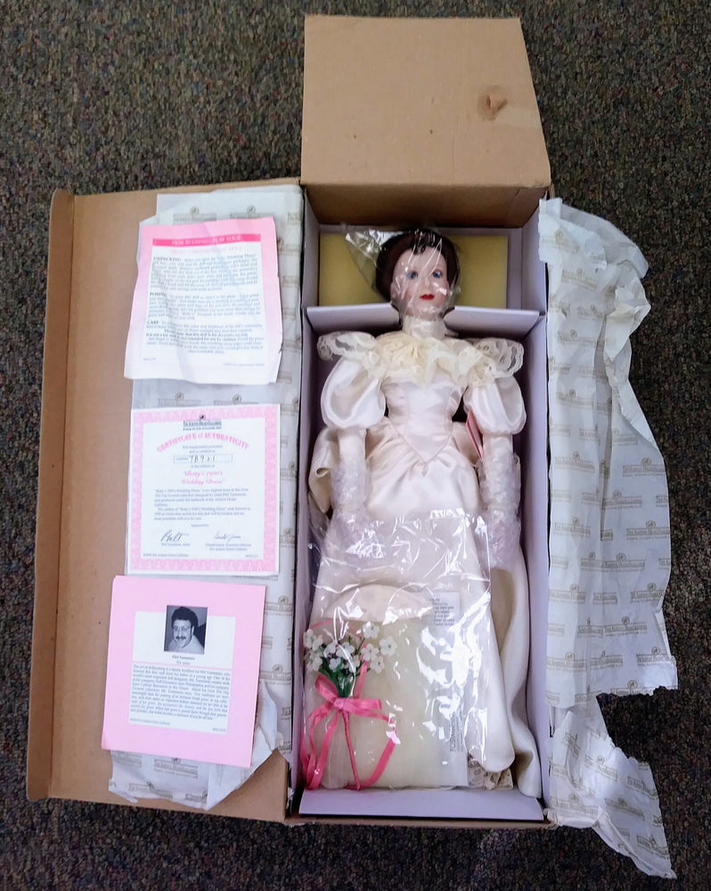 Ashton Drake Galleries Doll - Betty's 1930's Wedding Dress (ONLINE ORDER ONLY)