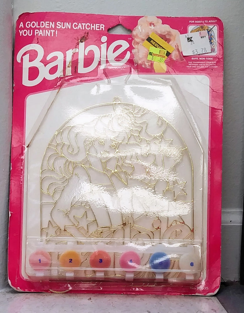 Barbie Golden Sun Catcher Paint By Number No 50535 (ONLINE ORDER ONLY)
