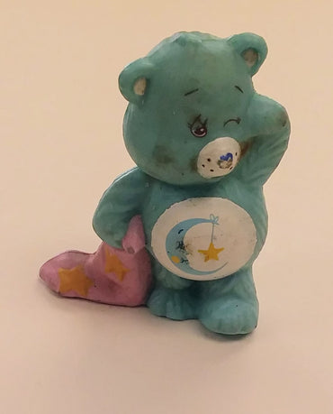 Care Bears mini figure - Bedtime Bear (with blanket) (ONLINE ORDER ONLY)