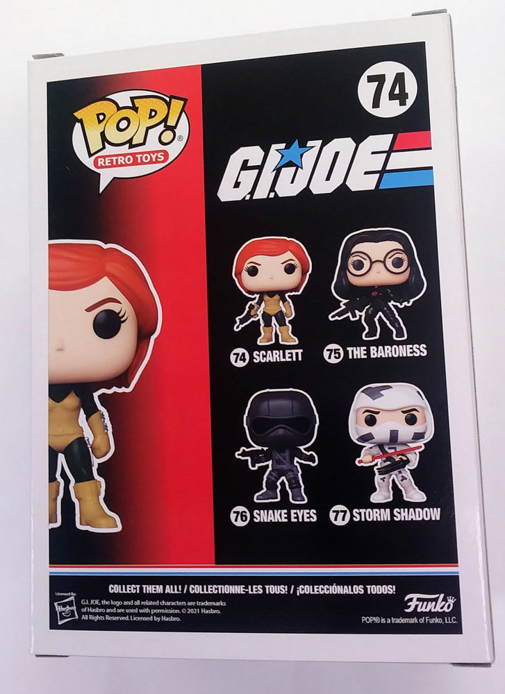 Retro Toys Funko Pop - Scarlett (G.I. Joe) (ONLINE ORDER ONLY)