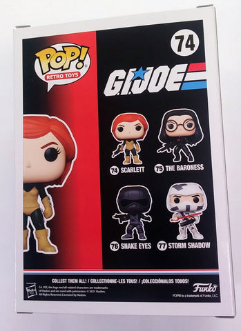 Retro Toys Funko Pop - Scarlett (G.I. Joe) (ONLINE ORDER ONLY)