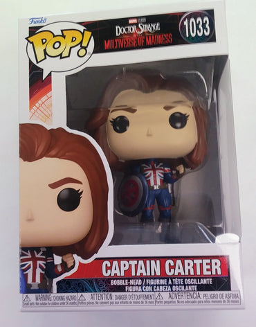 Marvel Funko Pop - Captain Carter (Multiverse of Madness) (ONLINE ORDER ONLY)