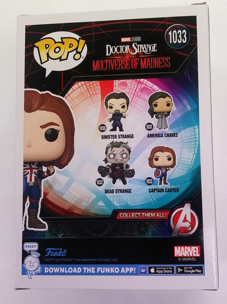 Marvel Funko Pop - Captain Carter (Multiverse of Madness) (ONLINE ORDER ONLY)