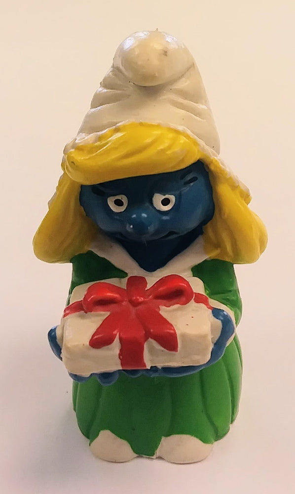 Smurfs PVC figure - Smurfette (Christmas) (ONLINE ORDER ONLY)