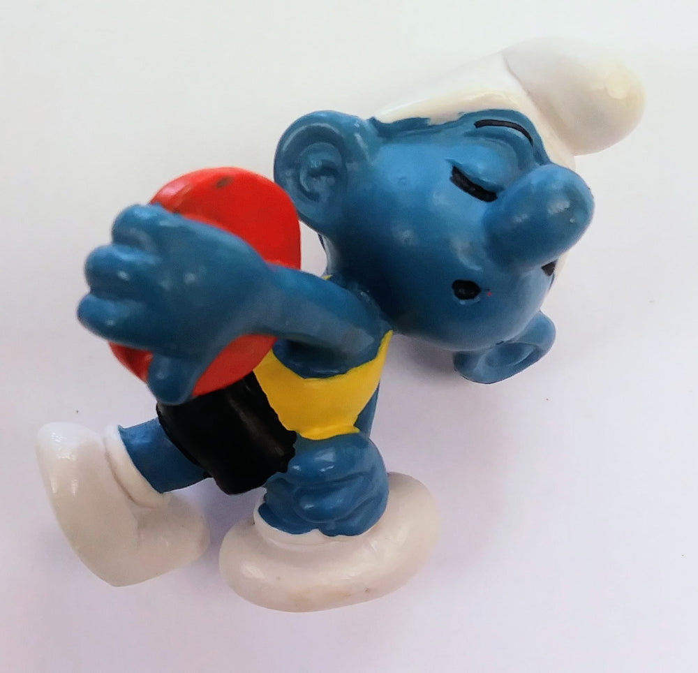 Smurfs PVC figure - Discus Smurf (ONLINE ORDER ONLY)