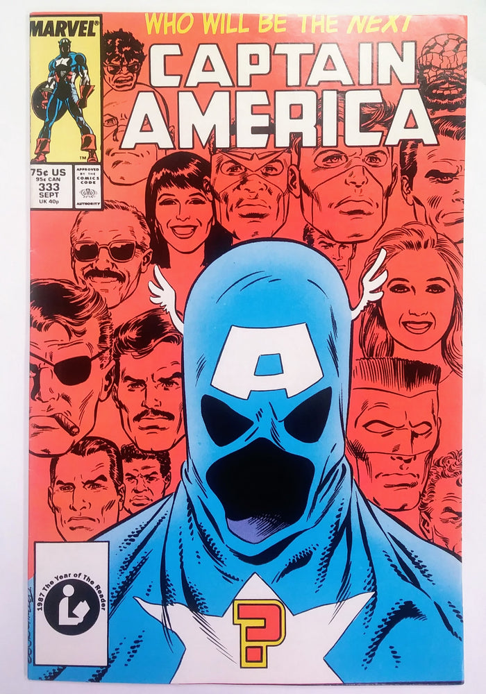 Marvel Comics: Captain America #333 (ONLINE ORDER ONLY)